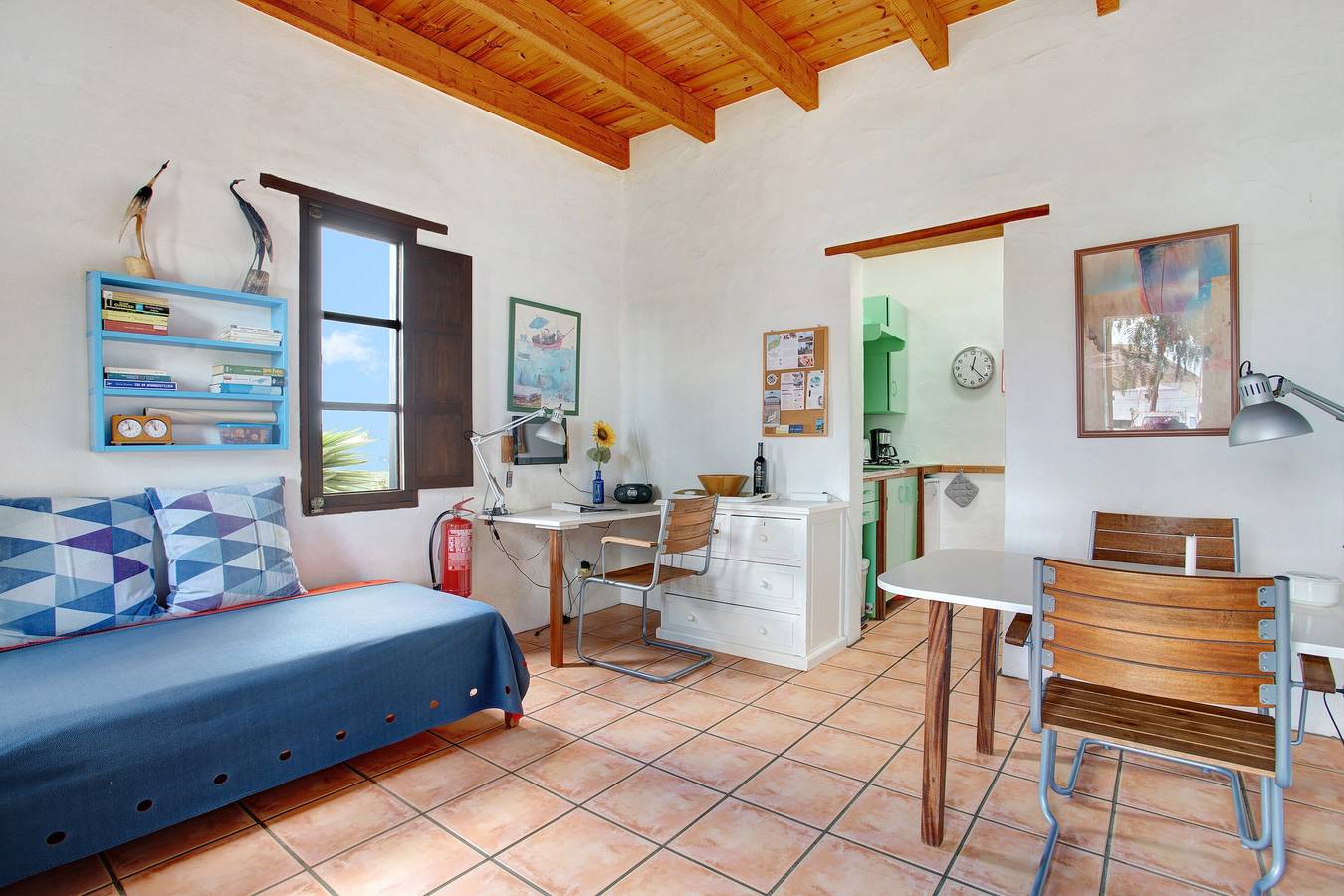 Ferienhaus Casa Consultorio mit Bergblick, Pool, Wlan und Terrasse in Guatiza, Teguise