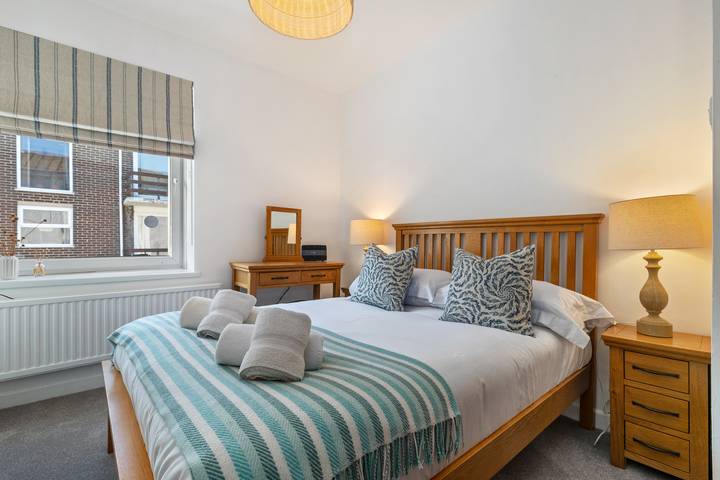 Ferienwohnung für 4 Personen, mit Balkon und Meerblick sowie Ausblick, kinderfreundlich in Wales - 3