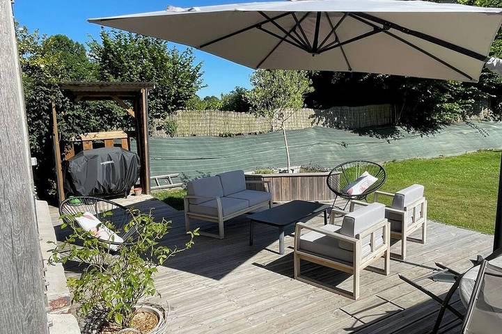 Gîte pour 7 personnes, avec jardin