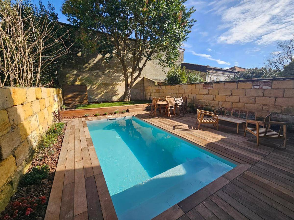 Villa Nomade - Bordeaux center 180m2, 4 rooms, Garden & Pool in Bordeaux, Bordeaux und Umgebung