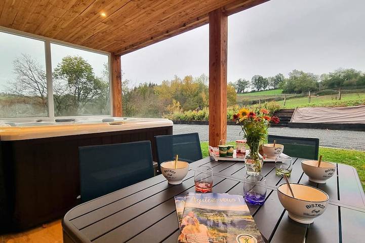 Gîte pour 5 personnes, avec balcon