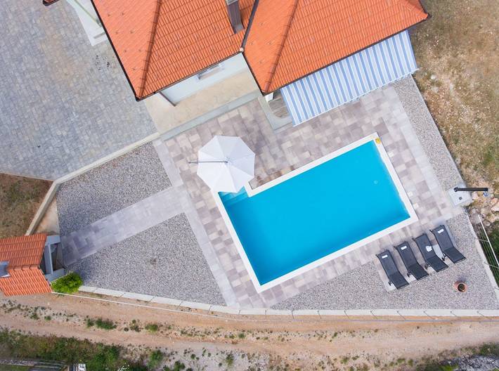 Villa für 6 Personen, mit Garten und Pool, mit Haustier in Dalmatien - 3