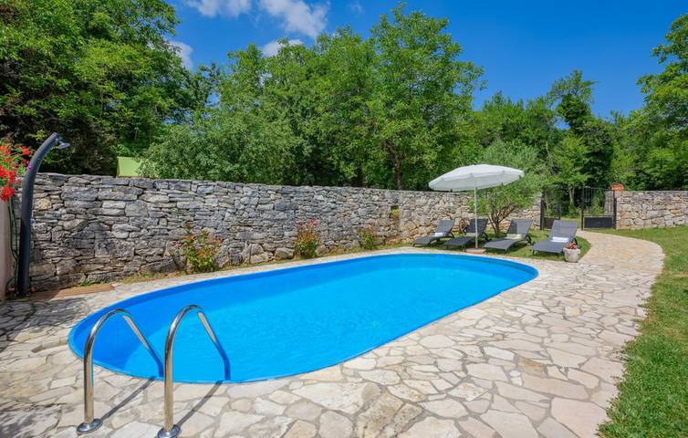Villa Katarina in Mrkoči  - Haus für 8-10 Personen in Gračišće, Zentralistrien
