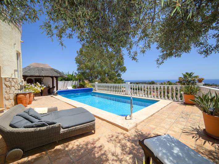 Ferienhaus für 4 Personen, mit Terrasse in Benissa