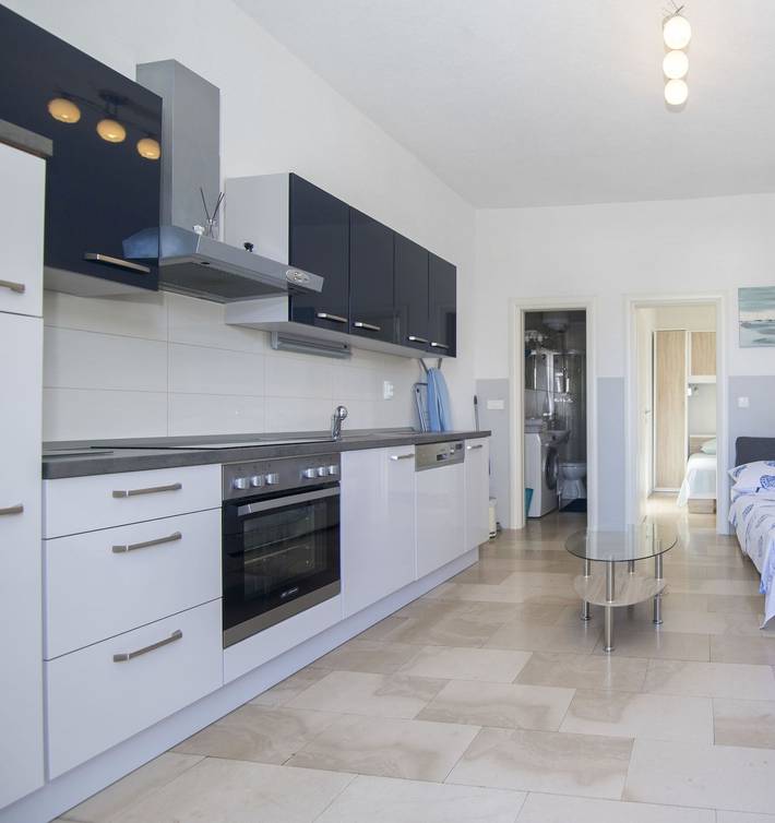 Ferienwohnung für 4 Personen, mit Ausblick in Makarska