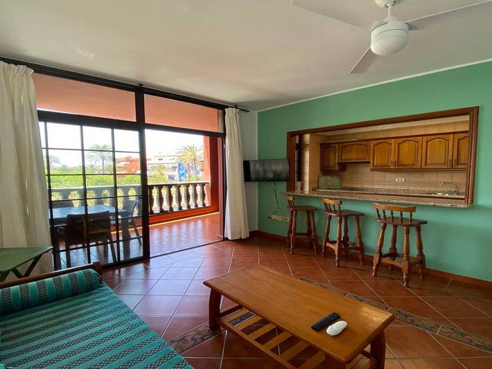 Ferienwohnung für 3 Personen, mit Balkon und Terrasse in Valle Gran Rey