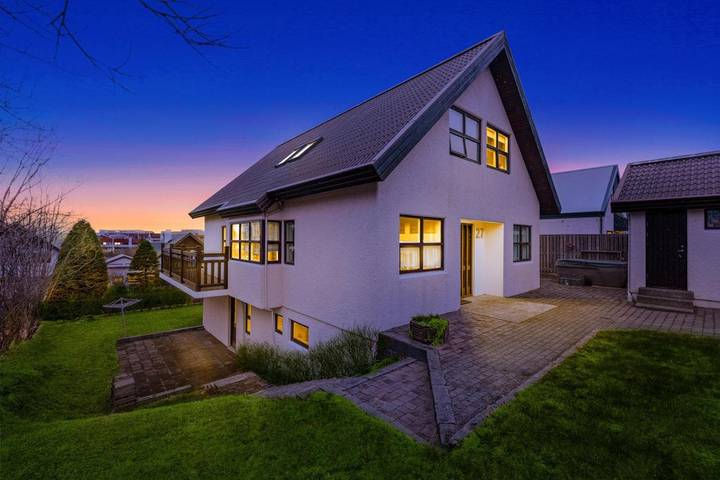 Apartamento para 7 personas, con vistas en Islandia