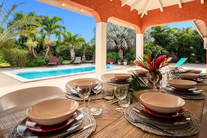 Villa für 15 Personen, mit Terrasse und Garten sowie Pool, mit Haustier - 1
