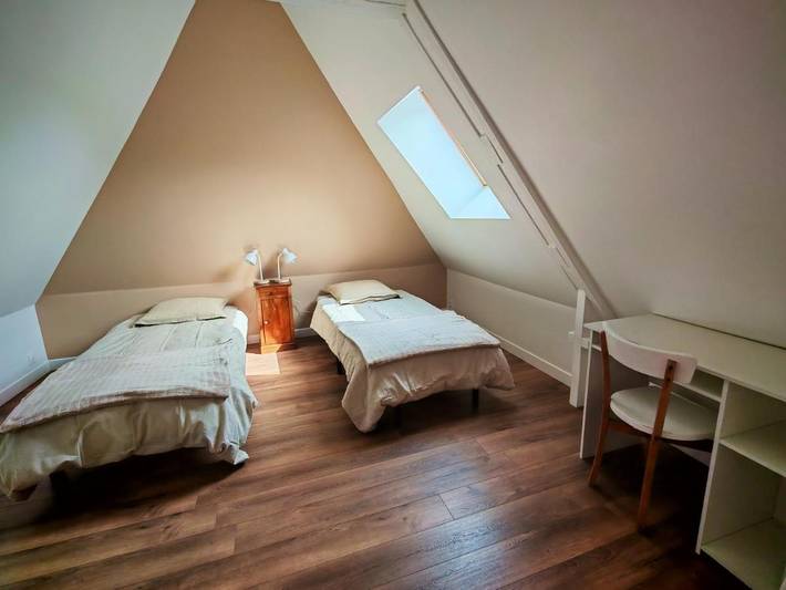 Maison de vacances pour 4 personnes, avec Terrasse ainsi que Jardin et Vue