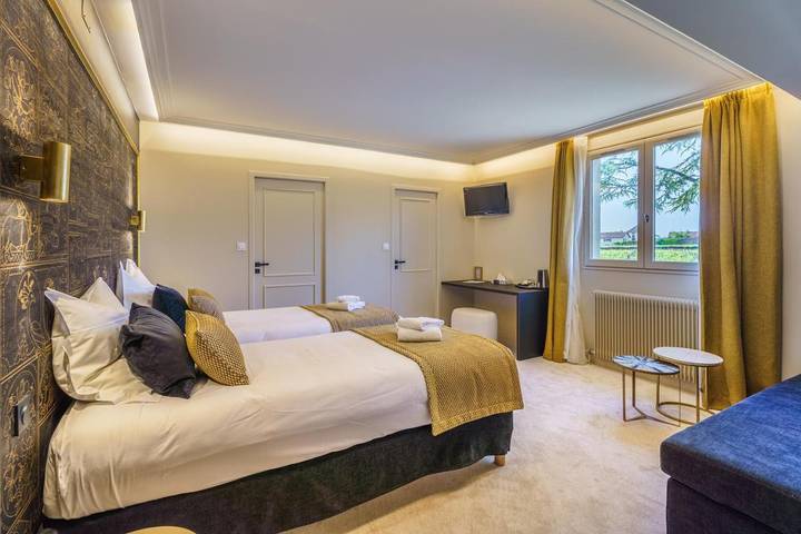 Hôtel pour 2 personnes, avec terrasse et jardin, animaux acceptés à Gevrey-Chambertin - 4