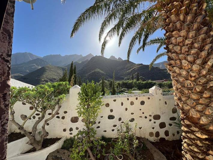 Casa rural para 9 personas, con vistas además de piscina y jardín en Valle de Agaete - 3