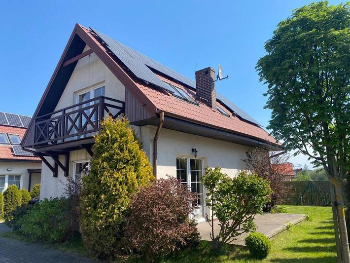 Ferienhaus für 8 Personen, mit Ausblick und Garten, kinderfreundlich