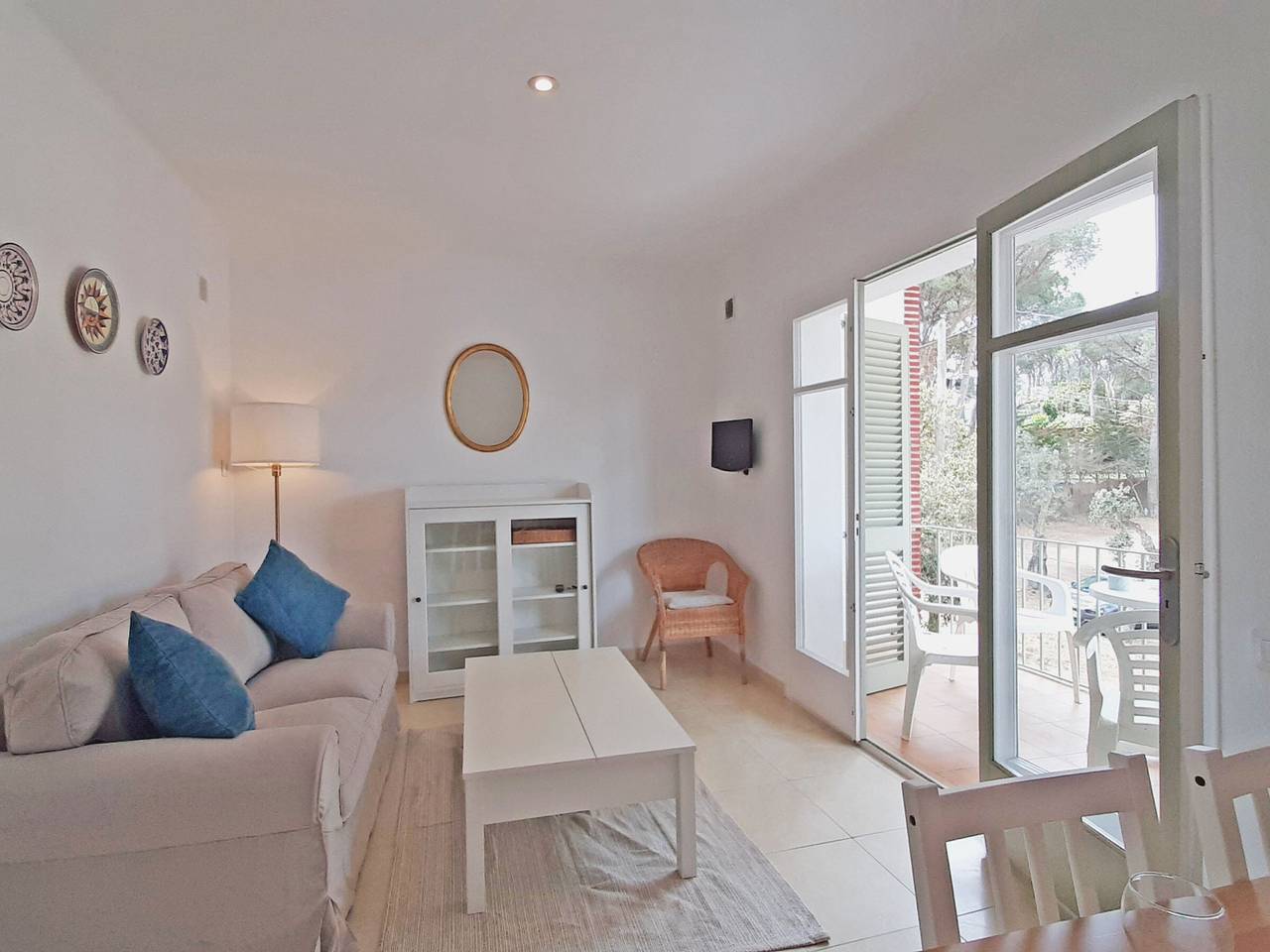 Apartamento entero, Apartamento cerca de la playa en Llafranc, 6 pers., terraza in Llafranch, Palafrugell