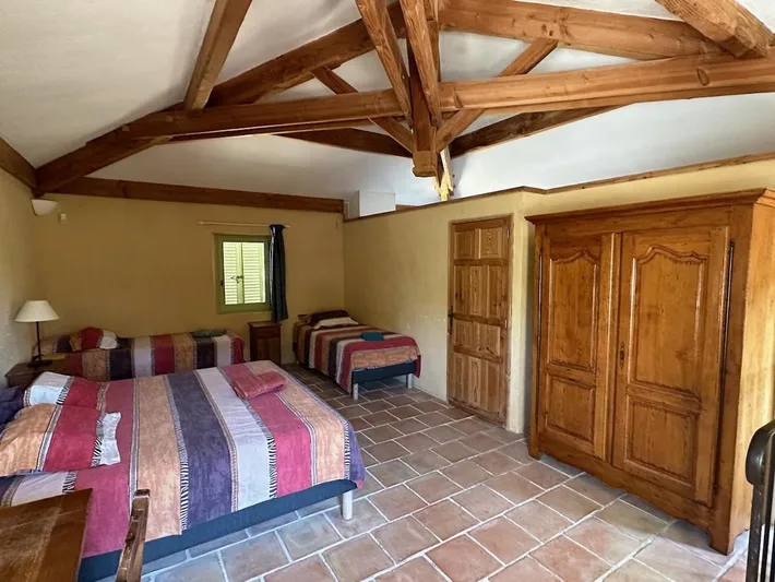Bed and Breakfast für 4 Personen, mit Garten und Ausblick sowie Terrasse und Pool, mit Haustier - 1