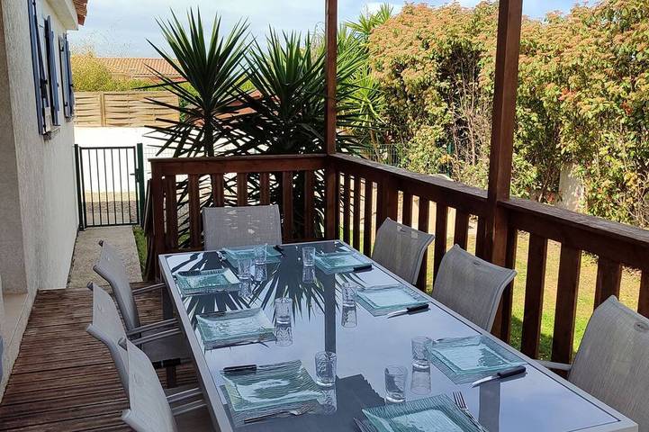 Casa de vacaciones para 8 personas, con terraza y jardín - 1