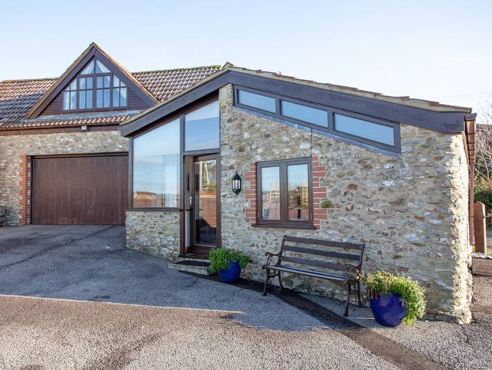 Log cabin for 2 people, with garden in Somerset