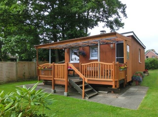 Ferienwohnung für 3 Personen, mit Balkon und Terrasse sowie Garten in Geestland