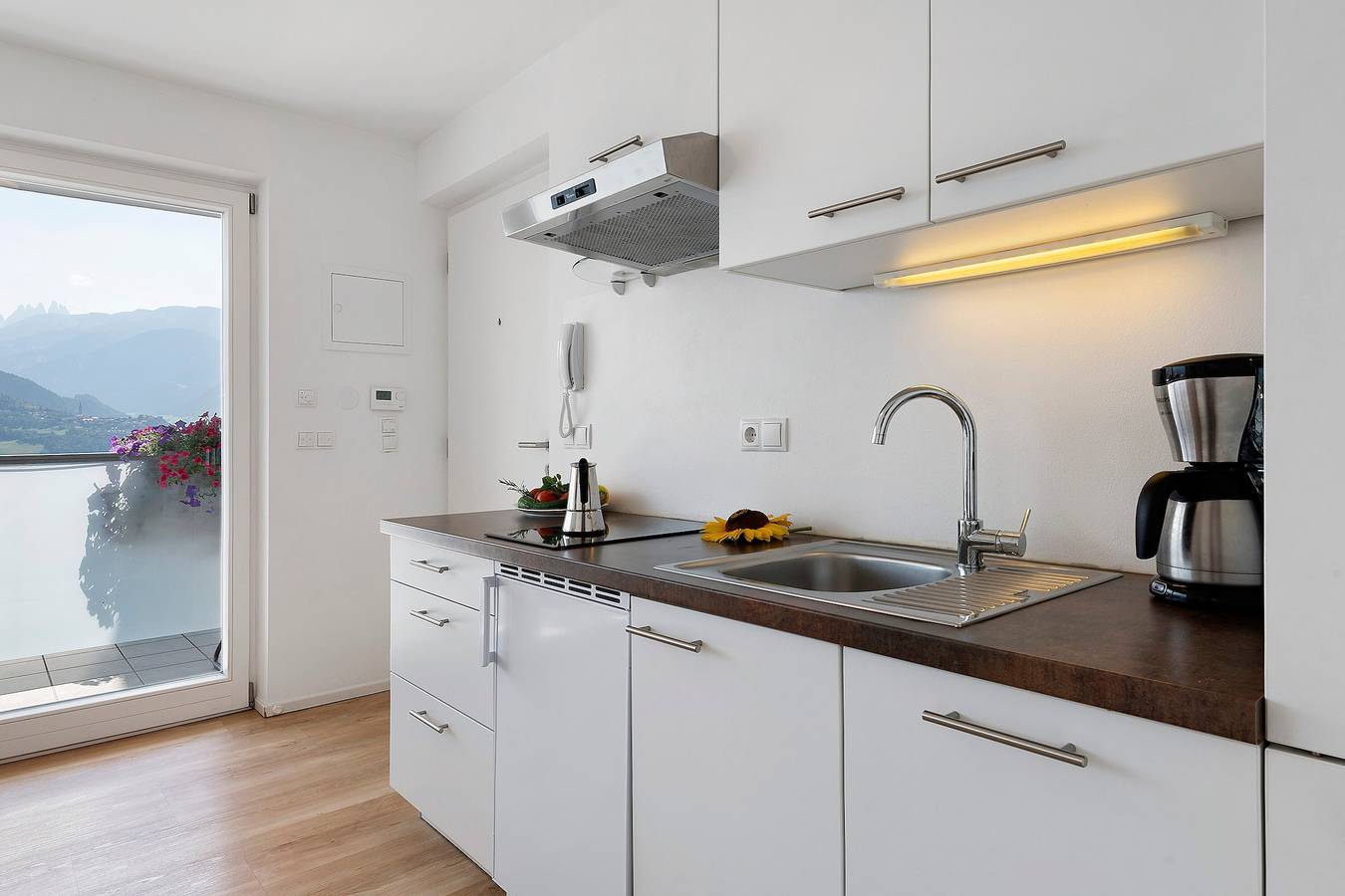 Ganze Wohnung, Apartment „Wiesenrain Bergblick“ mit Bergblick, Garten & Wlan in Feldthurns, Dolomiti Superski