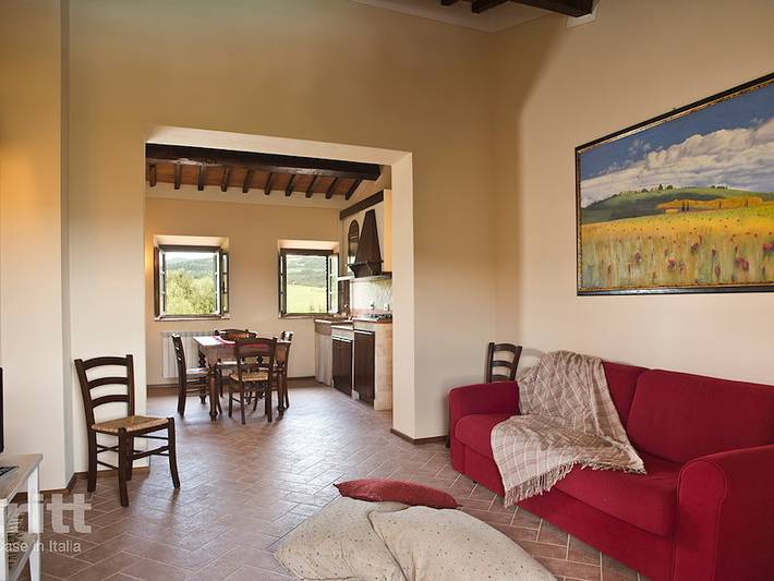 Location de vacances pour 4 personnes, avec balcon/terrasse et terrasse à Volterra - 3