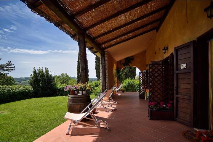B&b per 2 persone, con Terrazza e Giardino nonché Panorama a Manciano