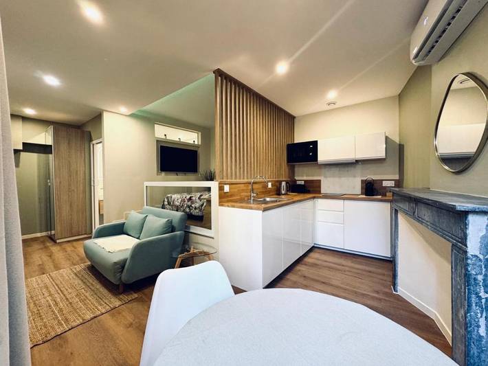 Appartement de vacances pour 2 personnes, avec jacuzzi et terrasse