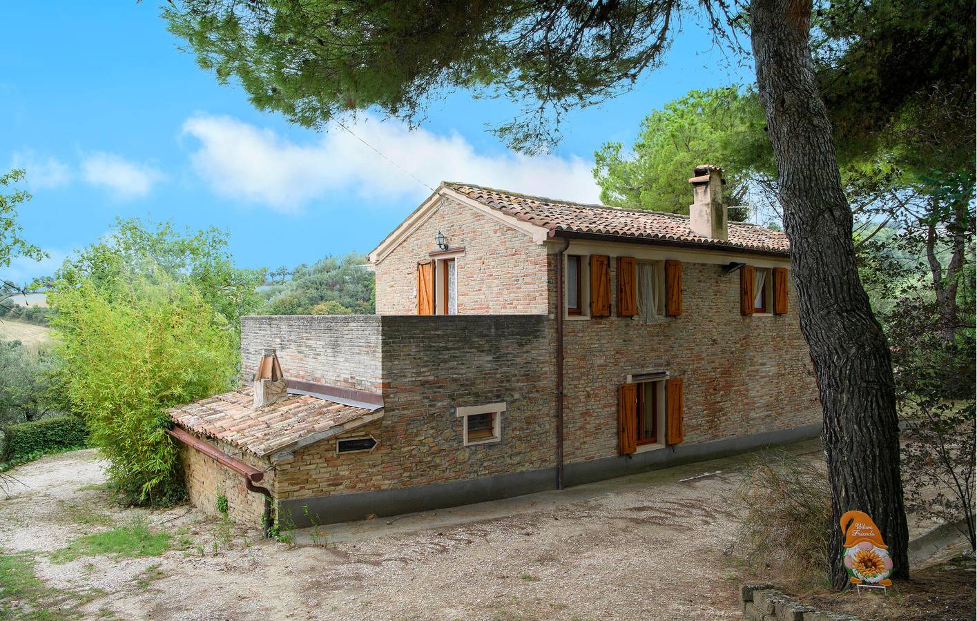 Ferienhaus für 8 Personen mit Garten in Serrungarina, Colli al Metauro