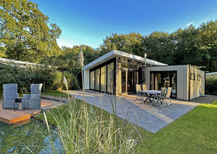 Maison de vacances pour 4 personnes, avec Balcon/Terrasse et Terrasse ainsi que Jacuzzi et Jardin dans Hoge Veluwe