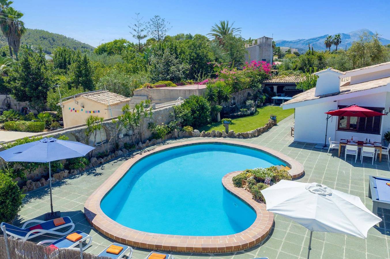 Villa für 6 Personen mit Garten in Port de Pollença, Pollença