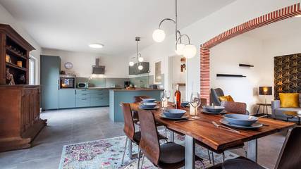 Bungalow für 4 Personen, mit Terrasse und Garten, mit Haustier in Dithmarschen