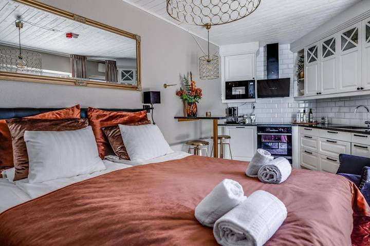 Hotel for 2 personer, med Terrasse og Hage i tillegg til Utsikt i Ystad