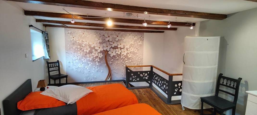 Chambre d’hôte pour 2 personnes, avec Terrasse