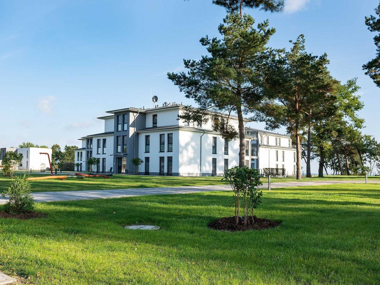 Ganze Ferienwohnung, Terrassenwohnung Inselreich - Oase am Haff - Inselreich (1-1) in Zirchow, Usedom