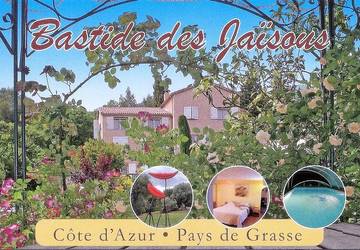 Gîte pour 4 personnes, avec piscine ainsi que jardin et terrasse dans les Alpes maritimes
