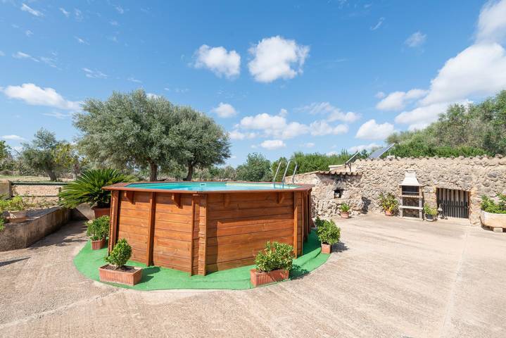 Son Rossinyol  - Apartment mit privaten Pool in Llubi. Wifi gratis in Llubí, Mallorca Inselmitte