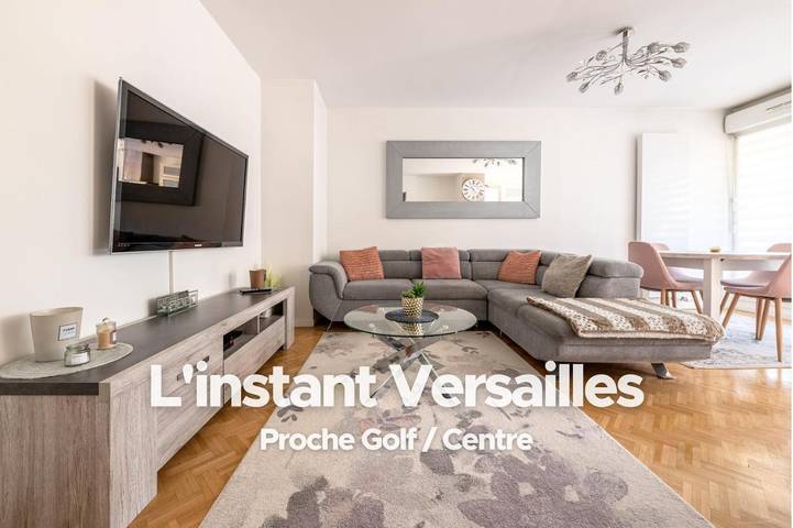 Gîte pour 6 personnes, avec Balcon ainsi que Terrasse et Vue à Guyancourt