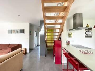 Gîte pour 5 personnes, avec terrasse dans Plage Kermor