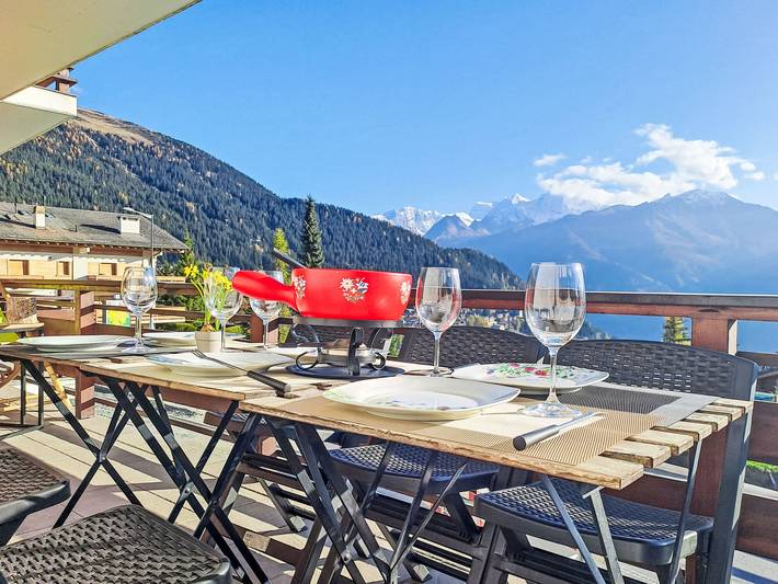 Holiday rental for 6 people, with view and balcony, with pets in Verbier