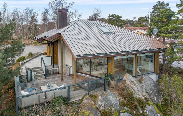 Ferienhaus für 7 Personen mit Terrasse in Sandefjord