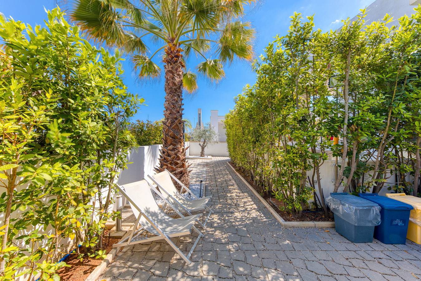 Villa 'Alma Maldive Del Salento' avec terrasse privée, Wi-Fi et climatisation in Marina di Pescoluse, Pescoluse