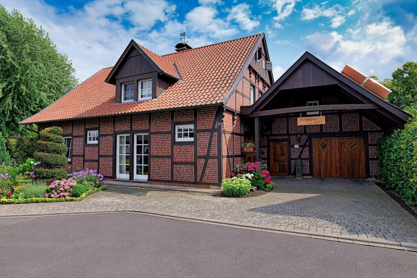 Appartement entier, Appartement de vacances pour 3 personnes avec terrasse in Warendorf, Arrondissement de Warendorf