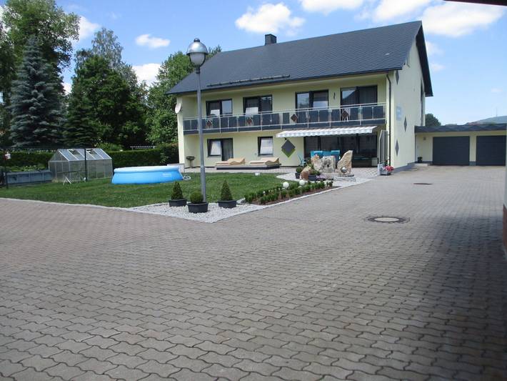 Pensión para 2 personas con terraza in Mehlmeisel, Distrito de Bayreuth