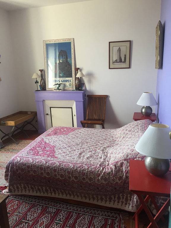 Chambre calme vue mer, dans maison de charme fin Xixème - Chambre Mauve-Chambre Verte in Perros-Guirec, Côte de Granit Rose