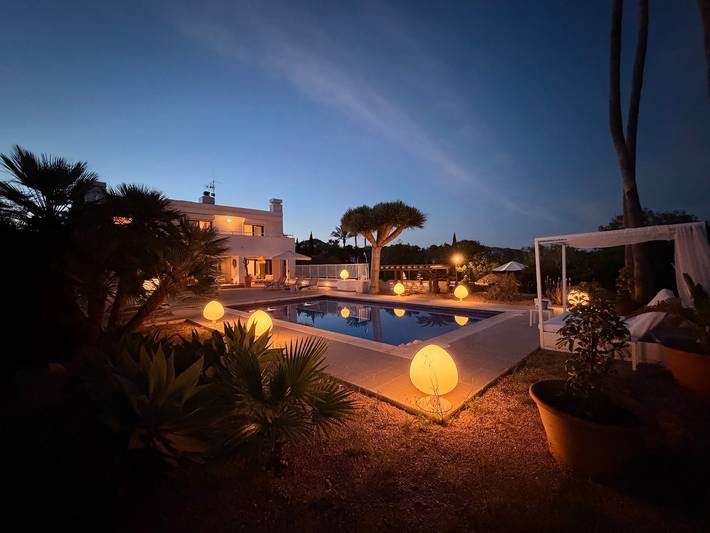 Villa « Can Paola » avec vue sur la mer, Wi-Fi et climatisation in Sant Jordi de ses Salines, Sant Josep de sa Talaia