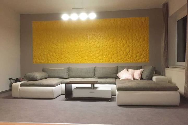 Ferienwohnung für 8 Personen, mit Garten und Balkon in der Feldberger Seenlandschaft