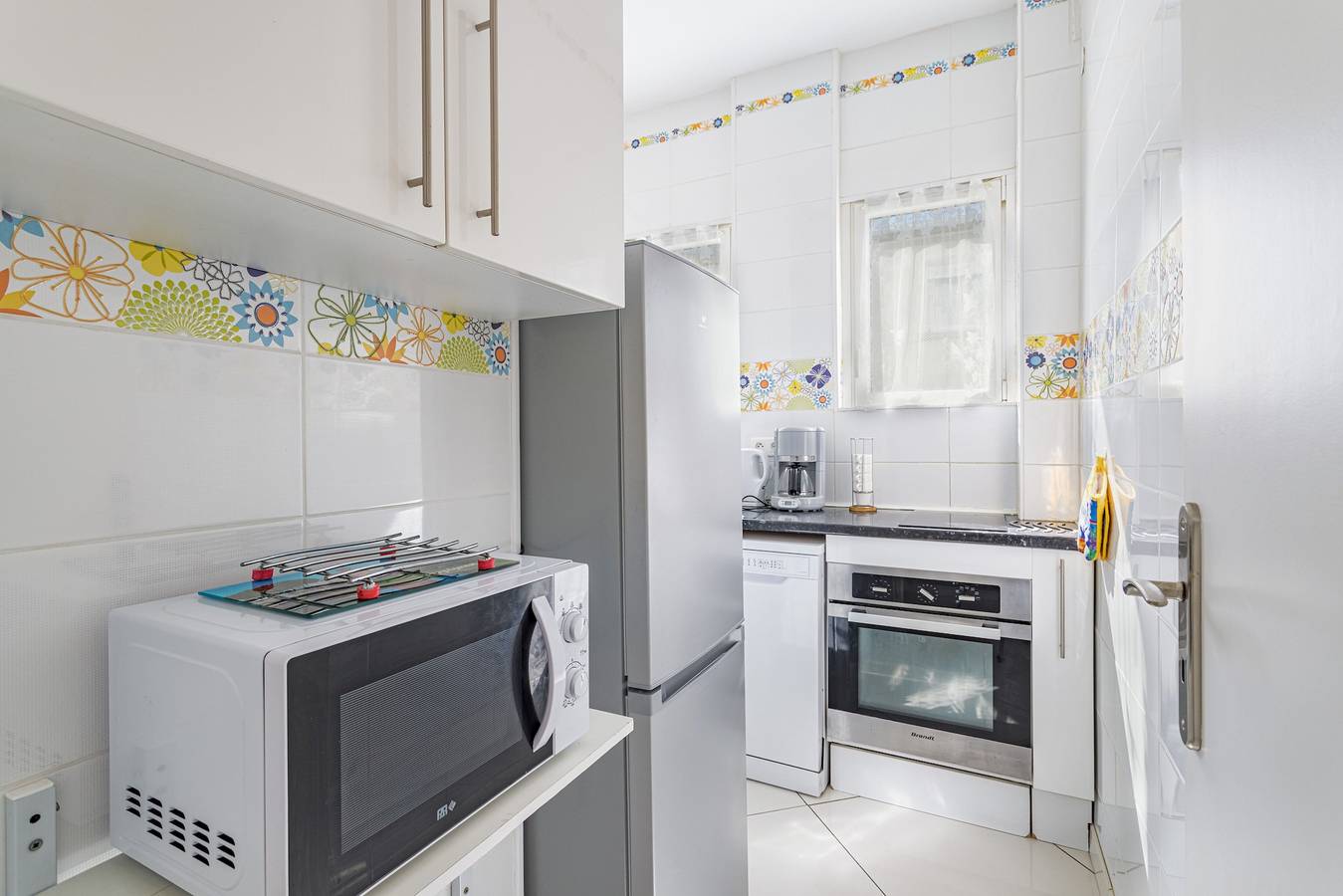 Appartement entier, "mer vue sublime", f2 48 m² centre terrasse 17 m² in Canet-en-Roussillon, Côte d'Améthyste