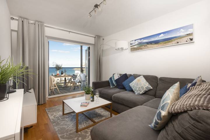 Holiday letting for 4 people, with Balcony in Newquay