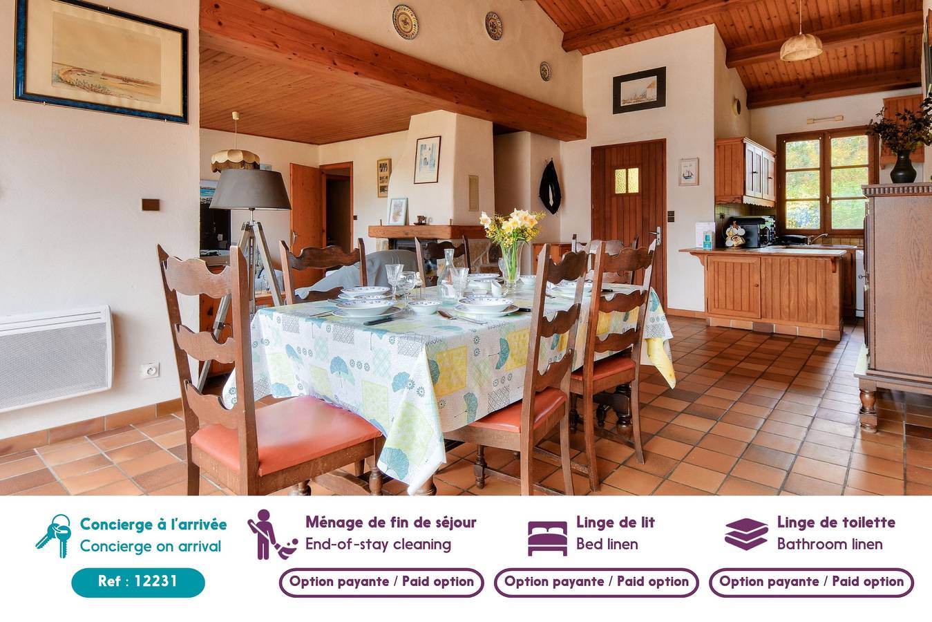 Maison avec jardin à 300m de la plage des Sableaux in Noirmoutier-en-l'Île, Noirmoutier