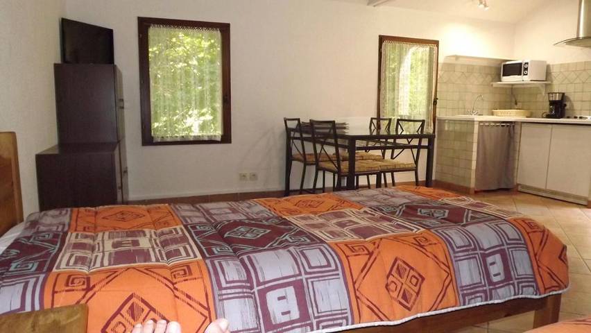 Gîte pour 2 personnes, avec piscine et jardin ainsi que vue et terrasse à Cavaillon - 4