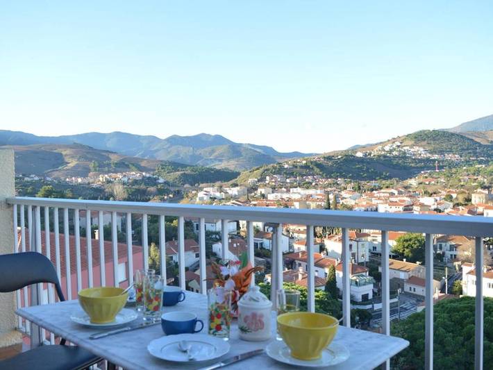 Location de vacances pour 4 personnes, avec Terrasse à Banyuls-sur-Mer