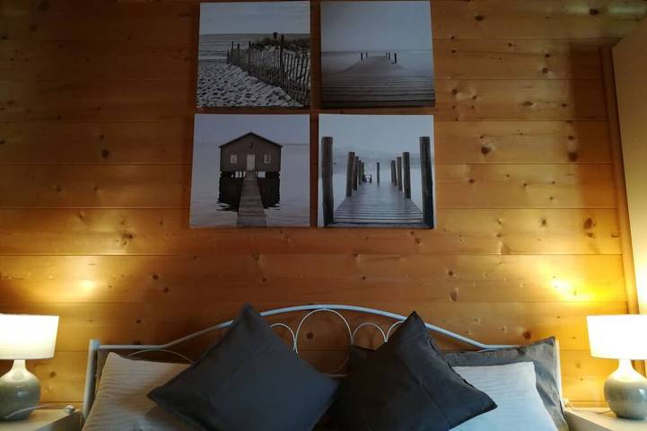 Ferienwohnung für 2 Personen, mit Balkon und Garten in Bernau am Chiemsee